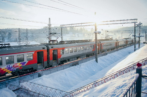 На Западно-Сибирской дороге начались поездки турпоезда «Шерегеш-экспресс»