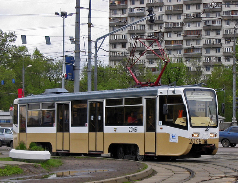 трамвай из москвы